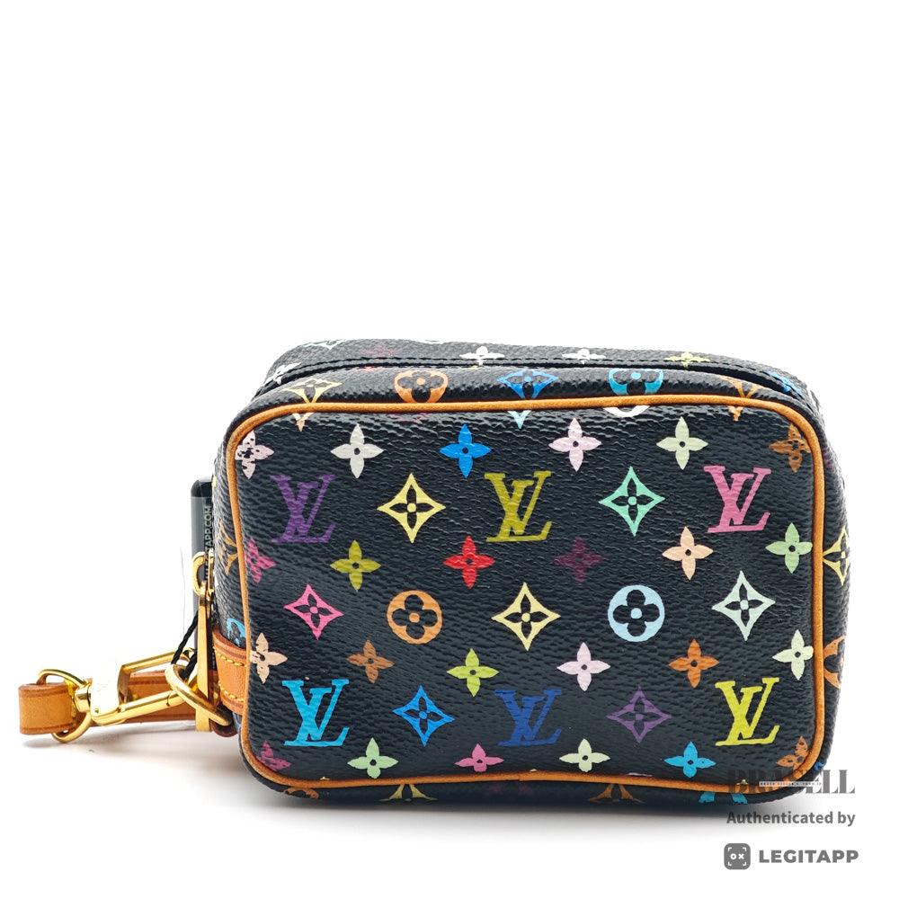 LOUIS VITTON ルイ・ヴィトン トゥルース・ワピティ モノグラム・マルチカラー M58034 ノワール ポーチ