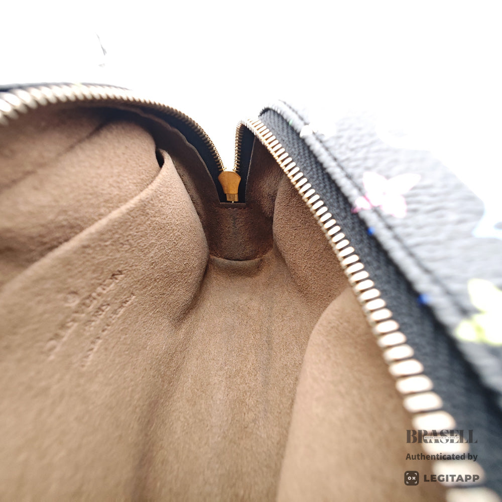 LOUIS VITTON ルイ・ヴィトン トゥルース・ワピティ モノグラム・マルチカラー M58034 ノワール ポーチ