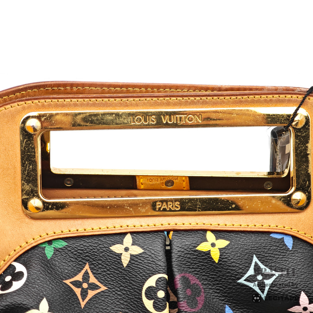 LOUIS VITTON ルイ・ヴィトン ジュディMM モノグラム・マルチカラー M40256 ショルダーバッグ ノワール