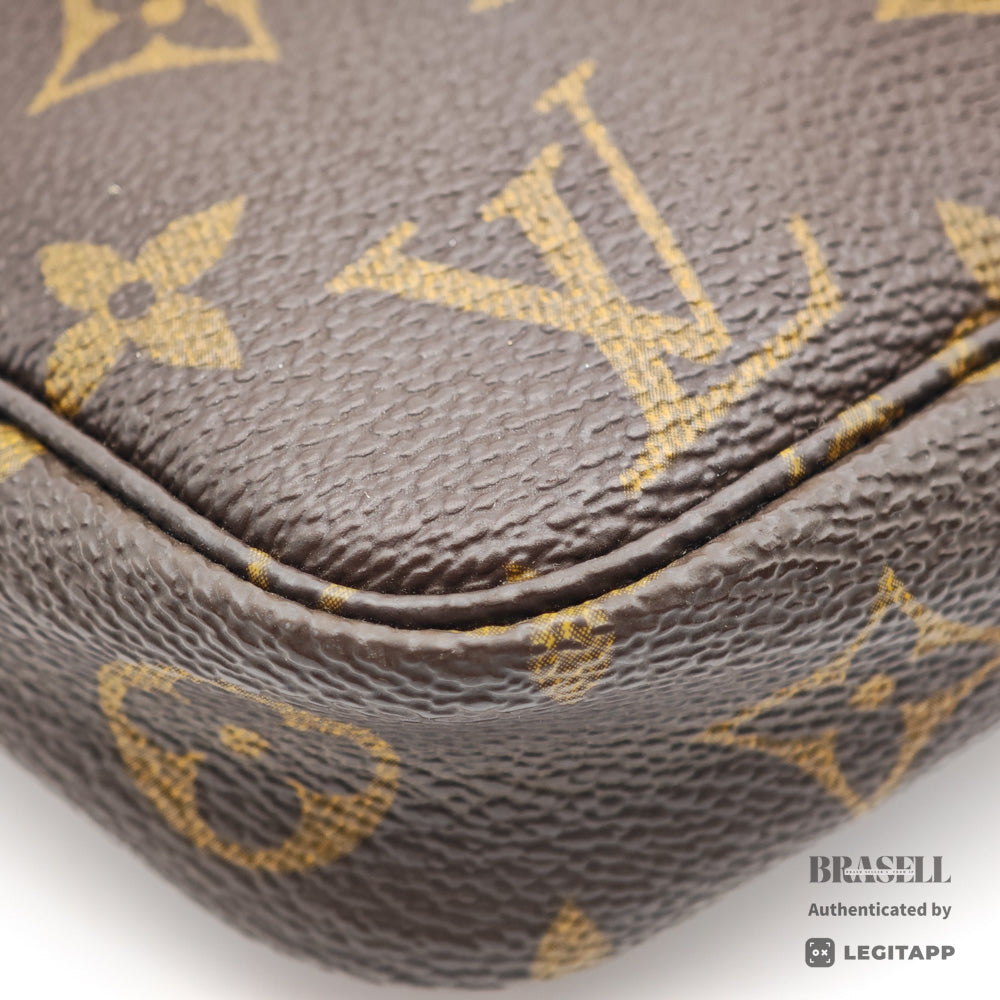 LOUIS VUITTON ルイ・ヴィトン ポシェットアクセソワール Monogram ポシェットアクセソワール M51980 AR1908 ショルダーバッグ モノグラム・キャンバス Brown レディース