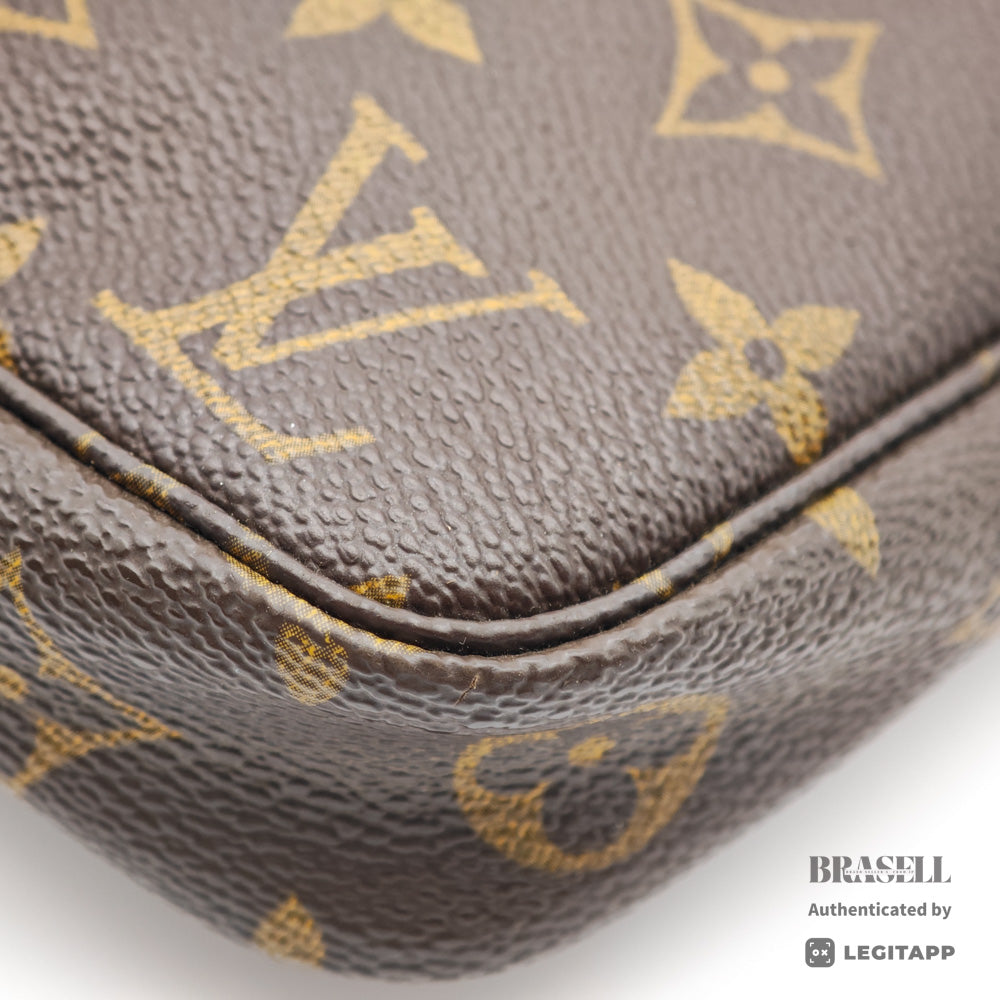 LOUIS VUITTON ルイ・ヴィトン ポシェットアクセソワール Monogram ポシェットアクセソワール M51980 AR1908 ショルダーバッグ モノグラム・キャンバス Brown レディース