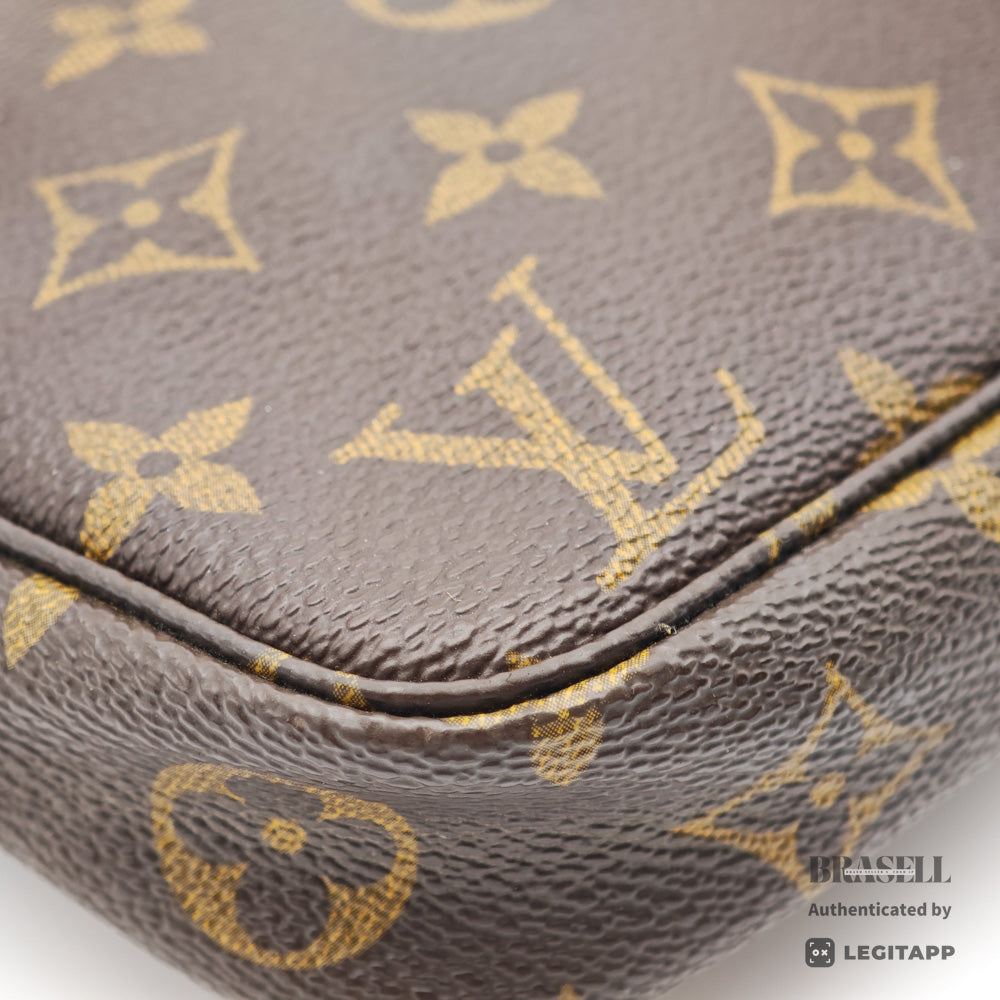 LOUIS VUITTON ルイ・ヴィトン ポシェットアクセソワール Monogram ポシェットアクセソワール M51980 AR1908 ショルダーバッグ モノグラム・キャンバス Brown レディース