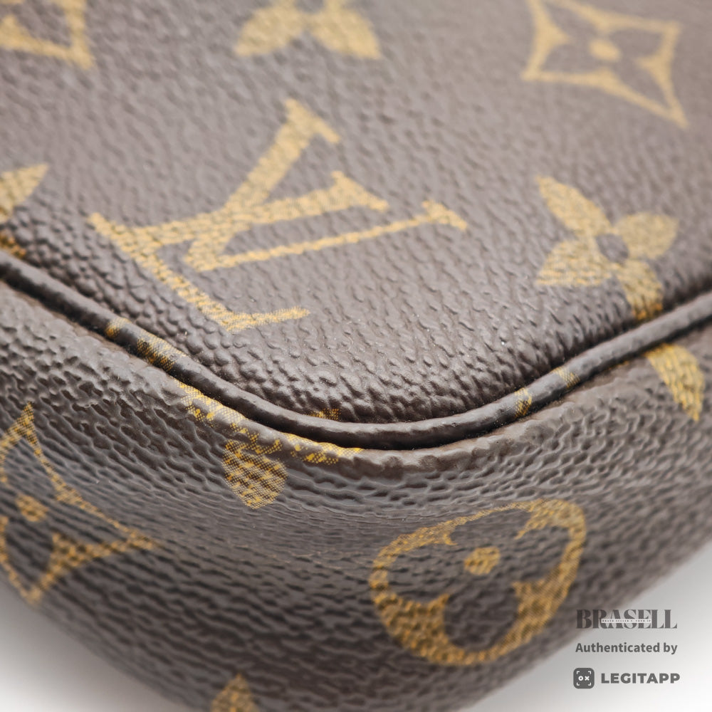 LOUIS VUITTON ルイ・ヴィトン ポシェットアクセソワール Monogram ポシェットアクセソワール M51980 AR1908 ショルダーバッグ モノグラム・キャンバス Brown レディース