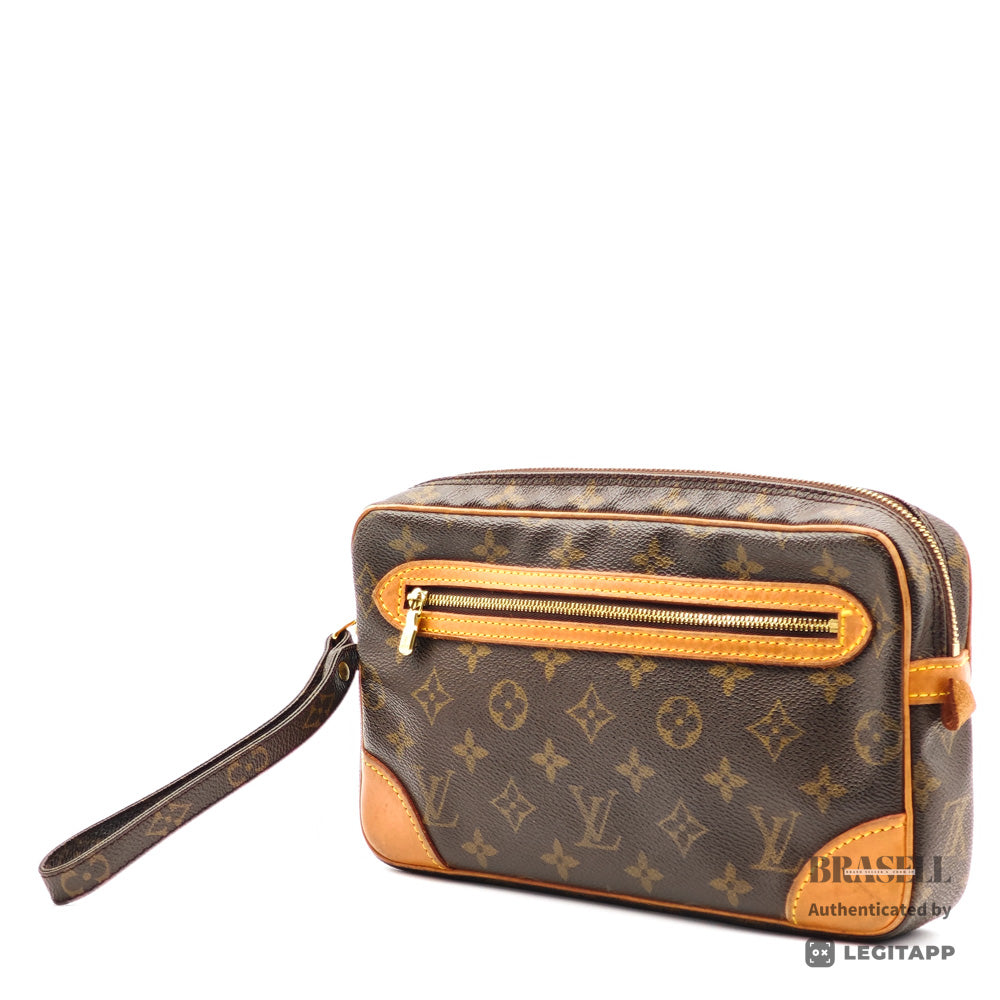 LOUIS VUITTON ルイ・ヴィトン マルリー・ドラゴンヌ Monogram マルリー・ドラゴンヌ M51825 SL0031 セカンドバッグ キャンバス Brown レディース