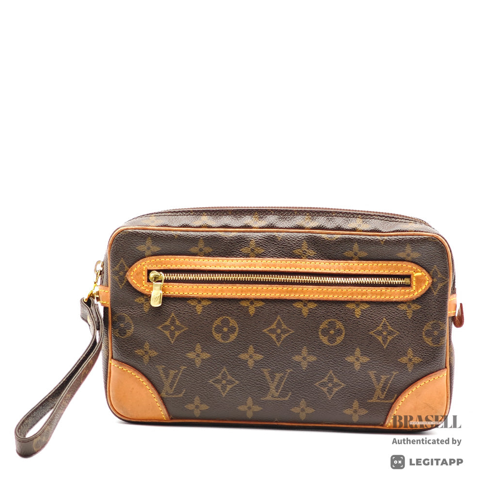 LOUIS VUITTON ルイ・ヴィトン マルリー・ドラゴンヌ Monogram マルリー・ドラゴンヌ M51825 SL0031 セカンドバッグ キャンバス Brown レディース