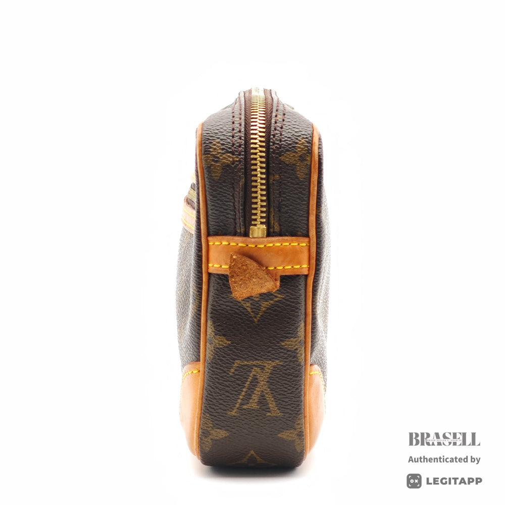 LOUIS VUITTON ルイ・ヴィトン マルリー・ドラゴンヌ Monogram マルリー・ドラゴンヌ M51825 SL0031 セカンドバッグ キャンバス Brown レディース