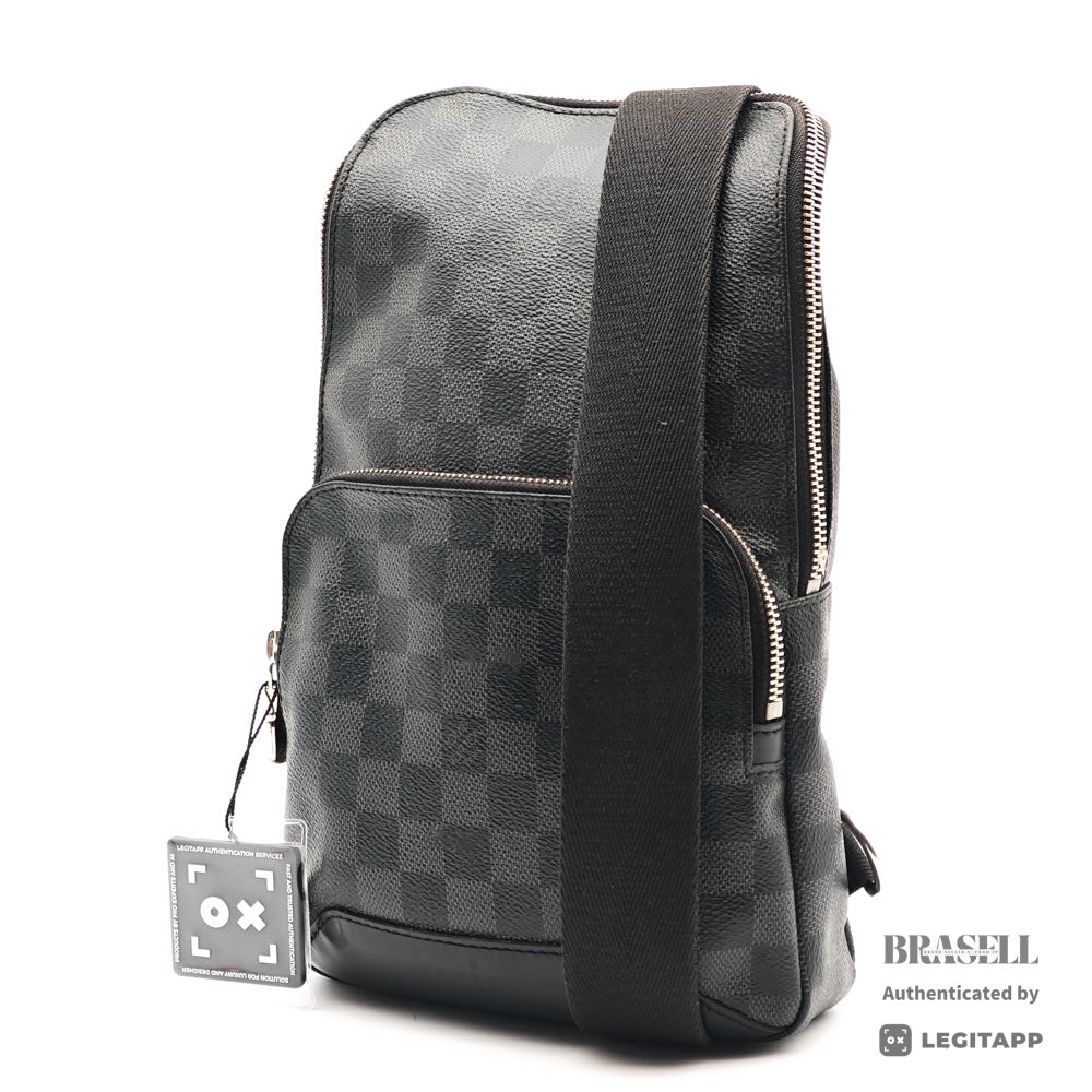 LOUIS VUITTON ルイ・ヴィトン アヴェニュー スリングバッグ ダミエ・グラフィット ショルダーバッグ N41719