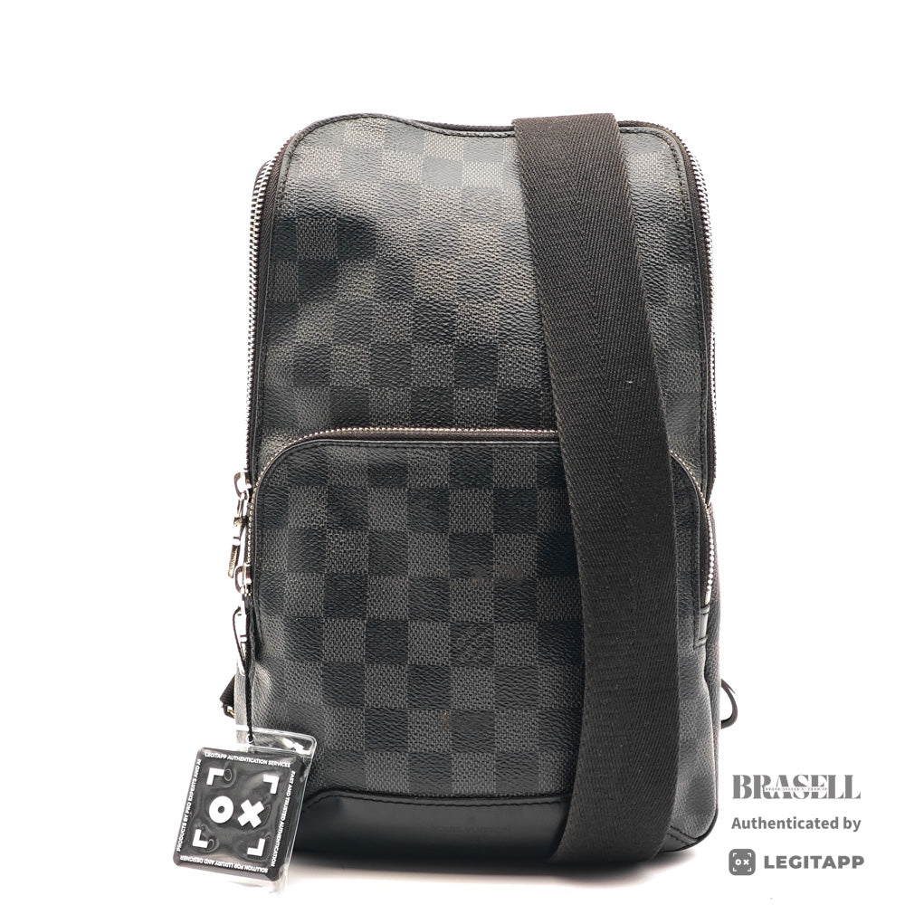 LOUIS VUITTON ルイ・ヴィトン アヴェニュー スリングバッグ ダミエ・グラフィット ショルダーバッグ N41719