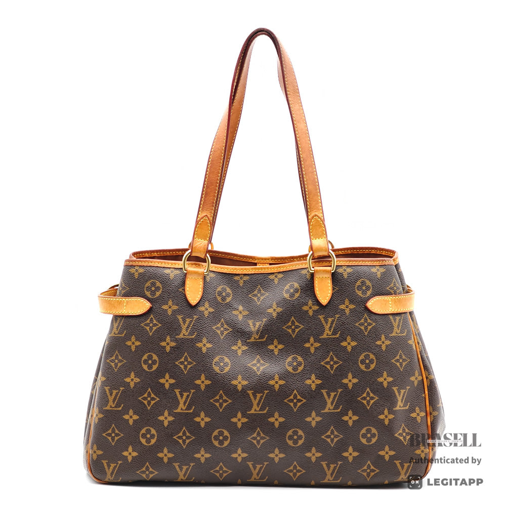 LOUIS VITTON ルイ・ヴィトン バティニョール モノグラムキャンバス M51154 トートバッグ ブラウン