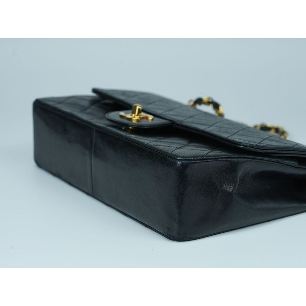 CHANEL マトラッセ25 ダブルフラップ ラムスキン Wフラップ チェーン