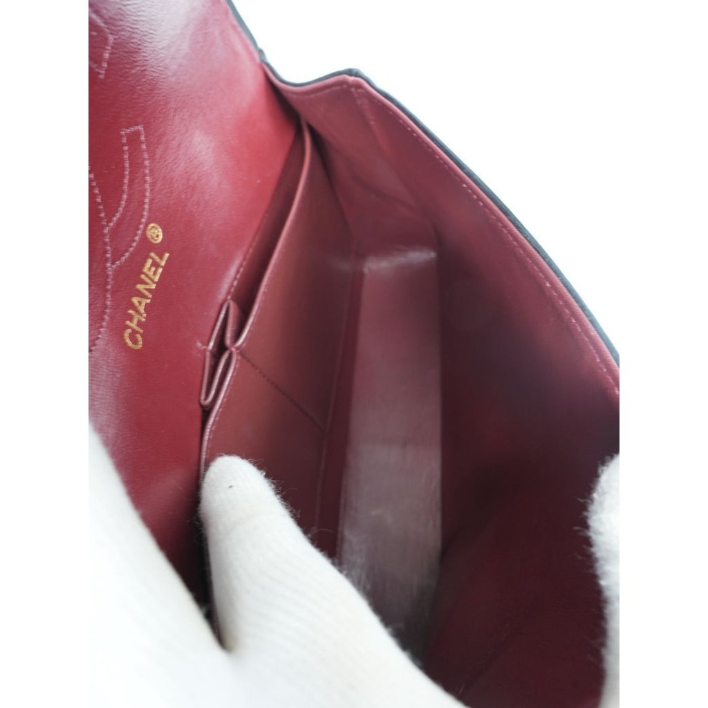 CHANEL マトラッセ25 ダブルフラップ ラムスキン Wフラップ チェーン