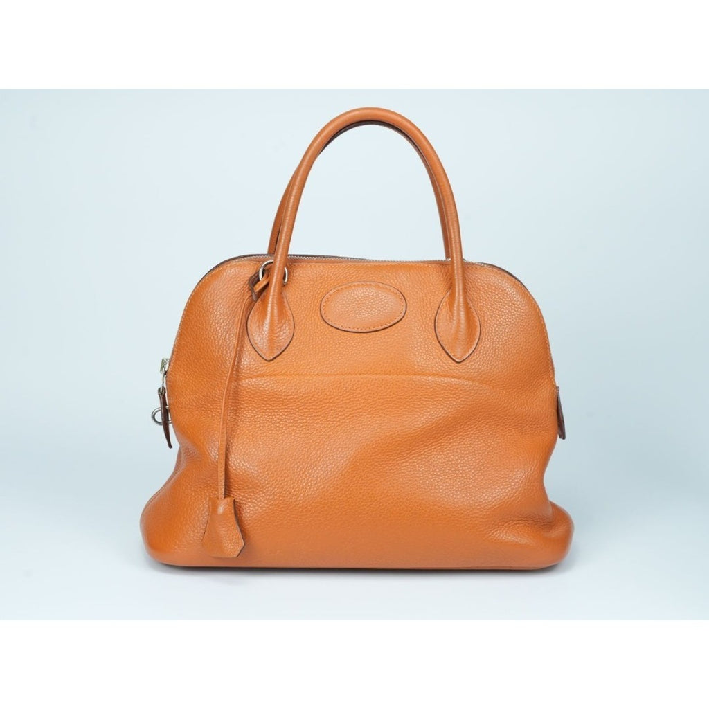 HERMES エルメス ボリード31 □K刻印 オレンジ トリヨンクレマンス