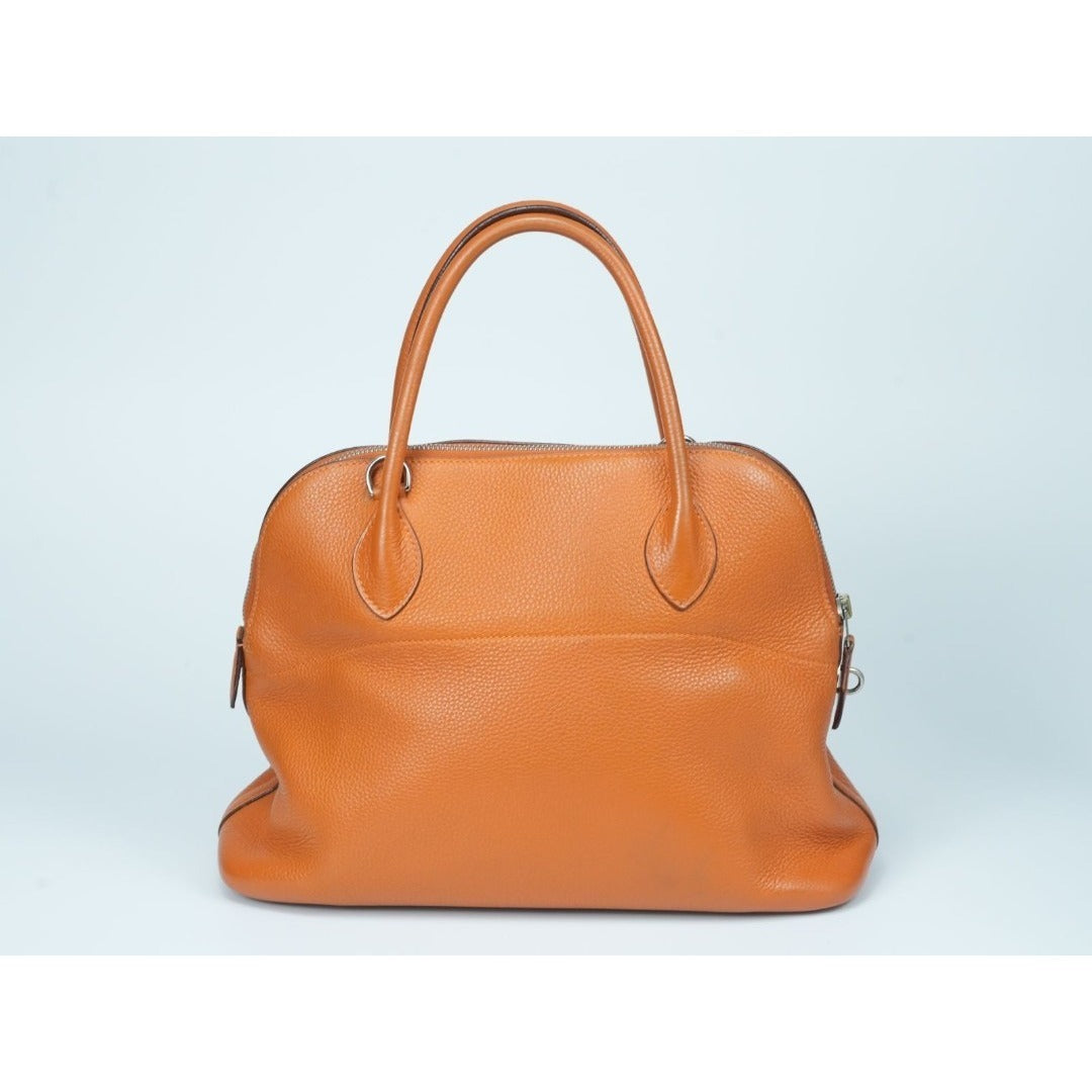 HERMES エルメス ボリード31 □K刻印 オレンジ トリヨンクレマンス