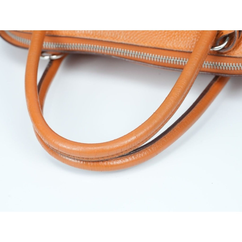 HERMES エルメス ボリード31 □K刻印 オレンジ トリヨンクレマンス