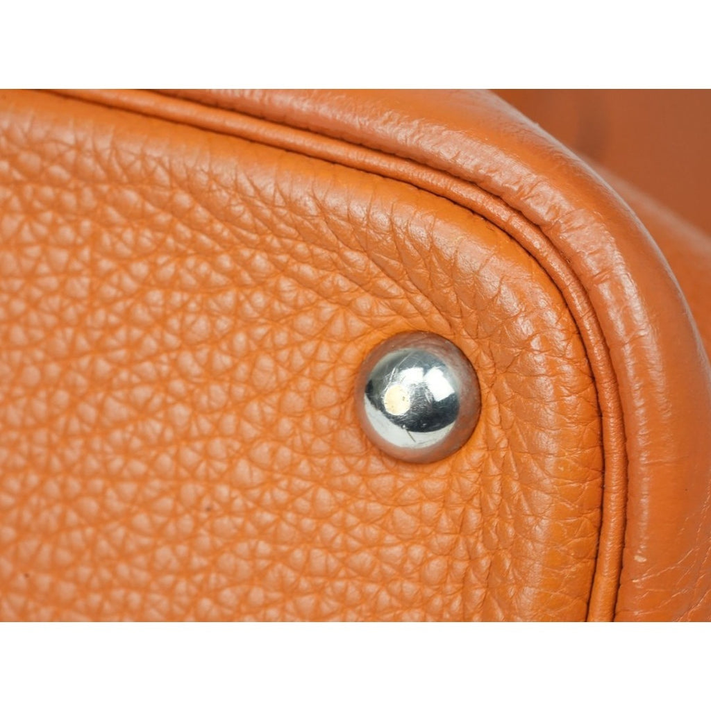 HERMES エルメス ボリード31 □K刻印 オレンジ トリヨンクレマンス