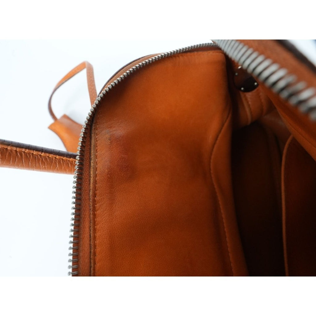 HERMES エルメス ボリード31 □K刻印 オレンジ トリヨンクレマンス