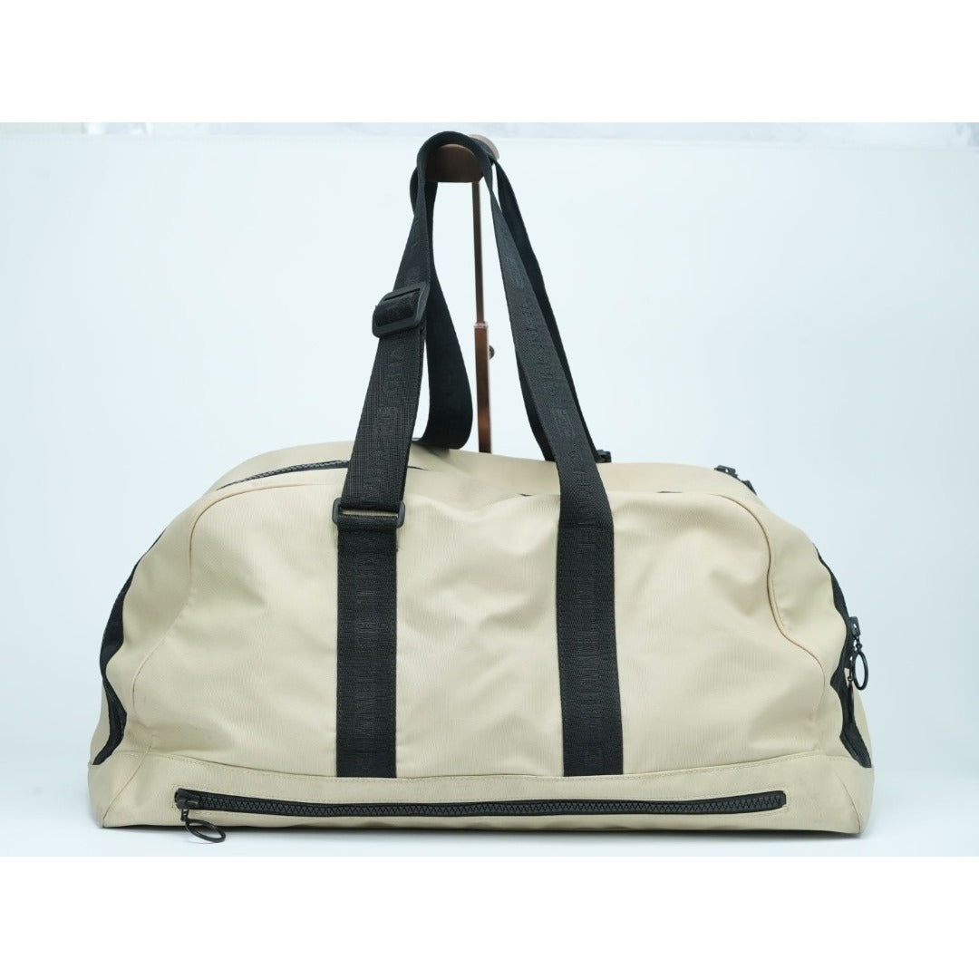 CHANEL スポーツライン ココマーク ナイロン キャンバス ベージュ