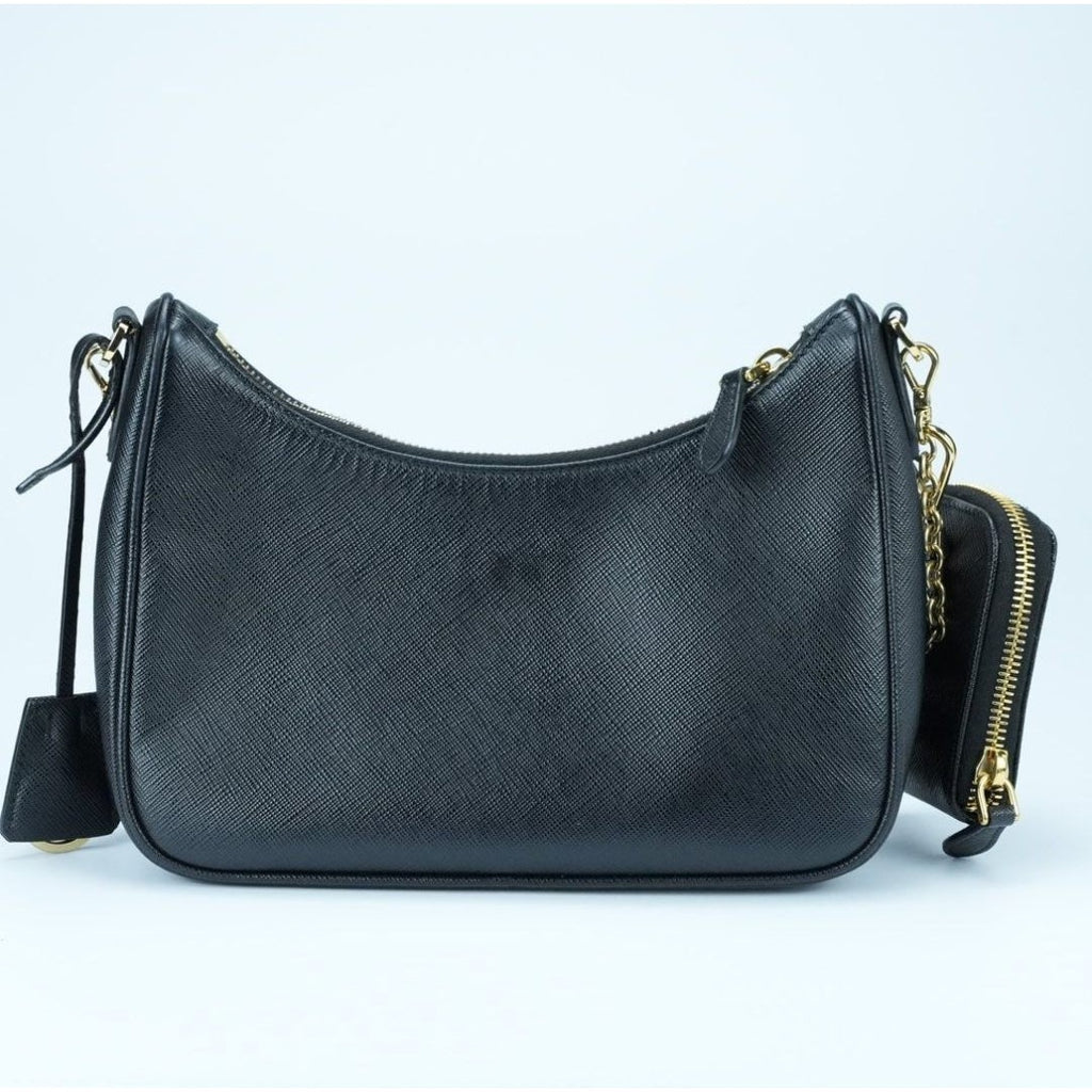 PRADA プラダ Re-Edition 2005 サフィアーノレザー ブラック