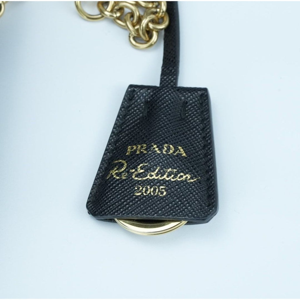 PRADA プラダ Re-Edition 2005 サフィアーノレザー ブラック
