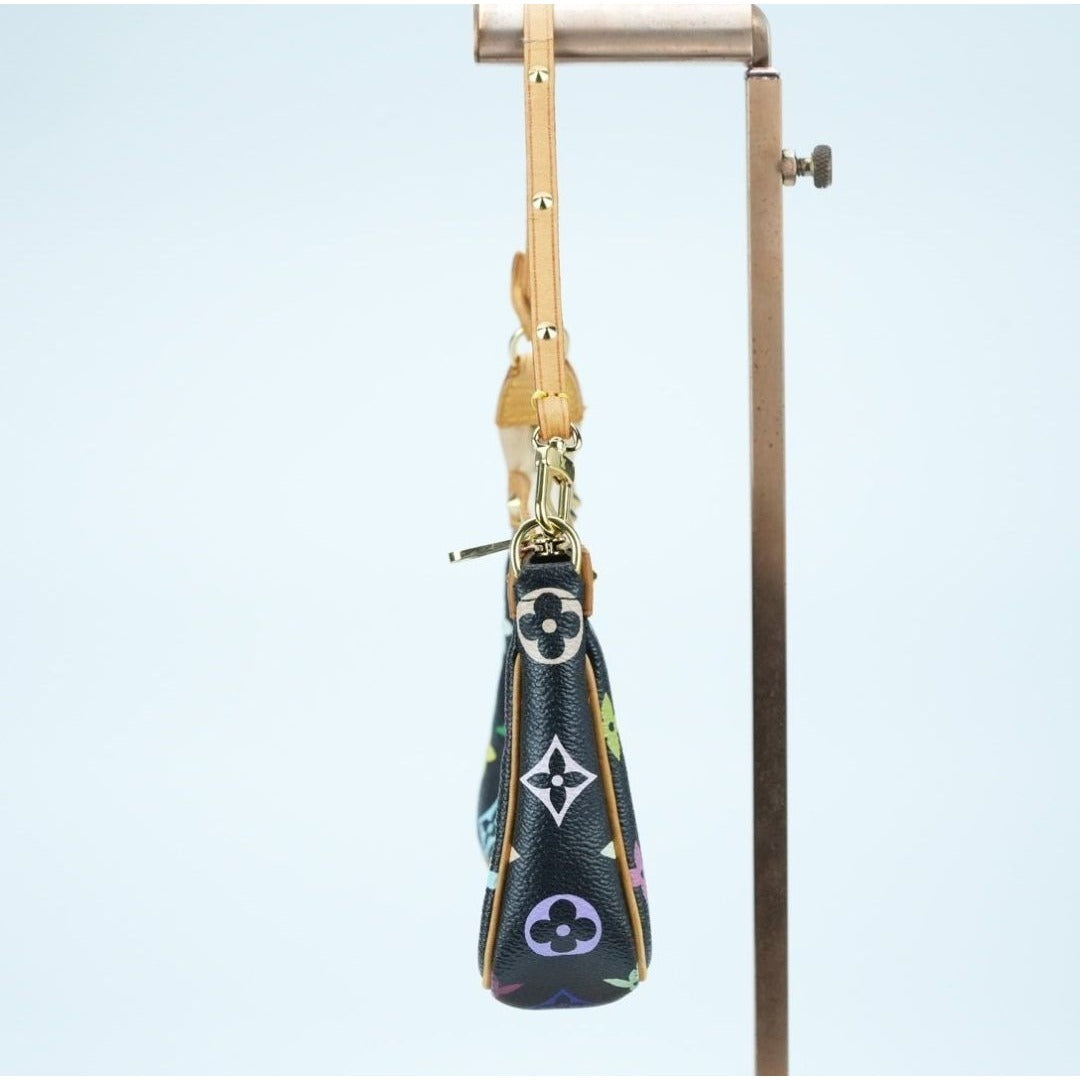 LOUIS VUITTON M92648 マルチカラー ポシェット ブラック