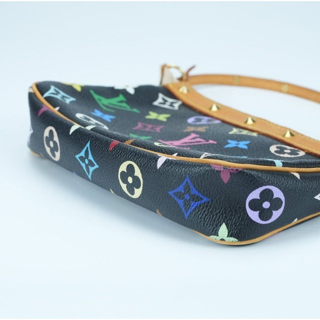 LOUIS VUITTON M92648 マルチカラー ポシェット ブラック