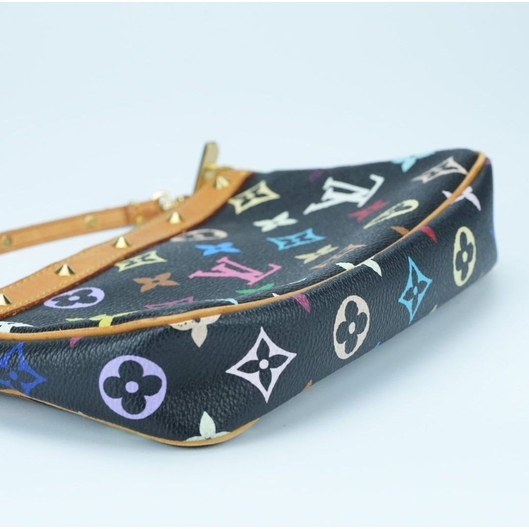 LOUIS VUITTON M92648 マルチカラー ポシェット ブラック
