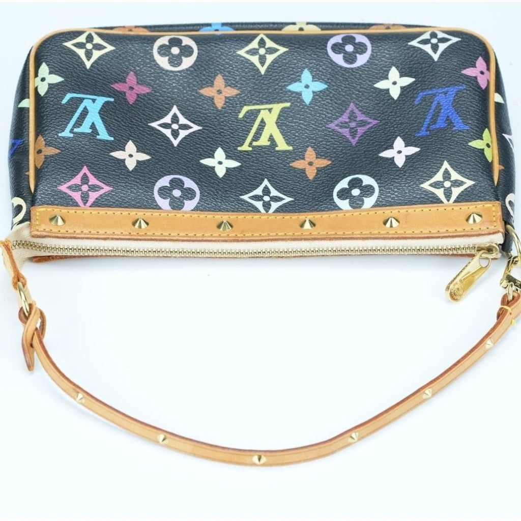 LOUIS VUITTON M92648 マルチカラー ポシェット ブラック