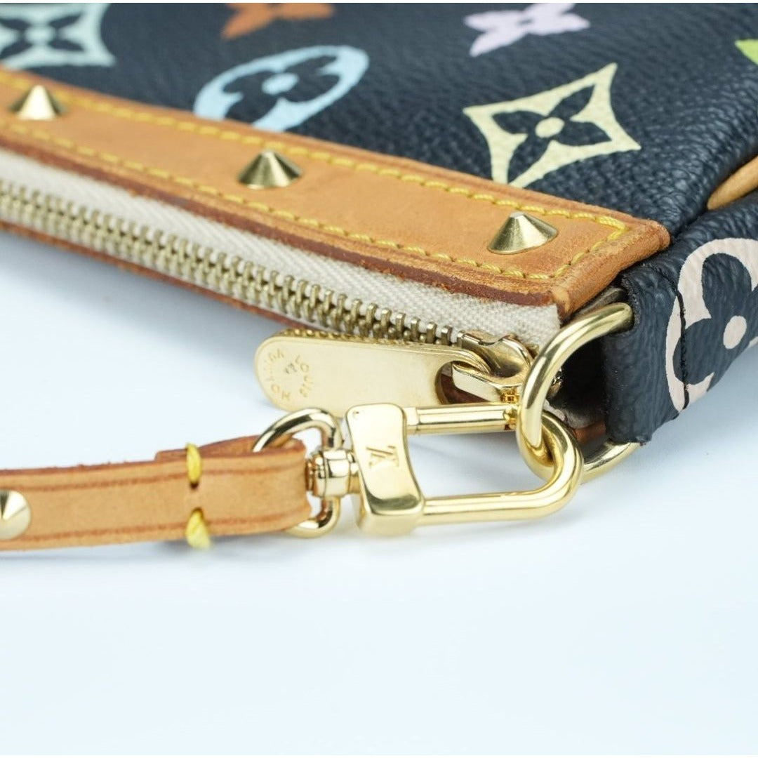 LOUIS VUITTON M92648 マルチカラー ポシェット ブラック