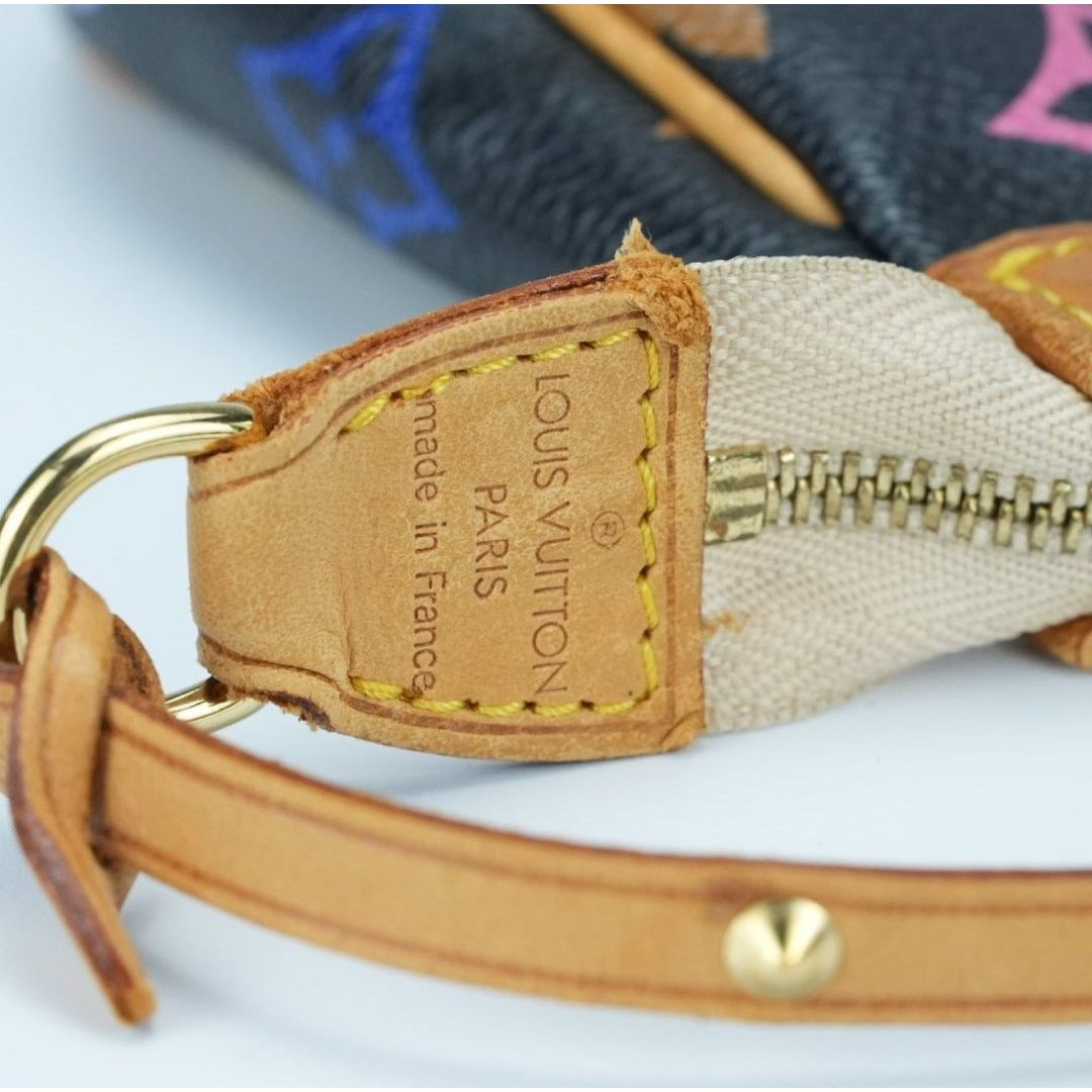 LOUIS VUITTON M92648 マルチカラー ポシェット ブラック