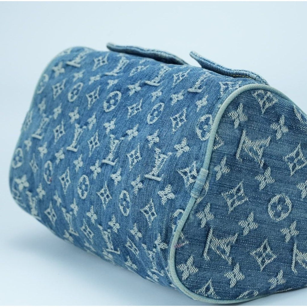 LOUIS VUITTON ネオスピーディ ブルー M95019モノグラムデニム
