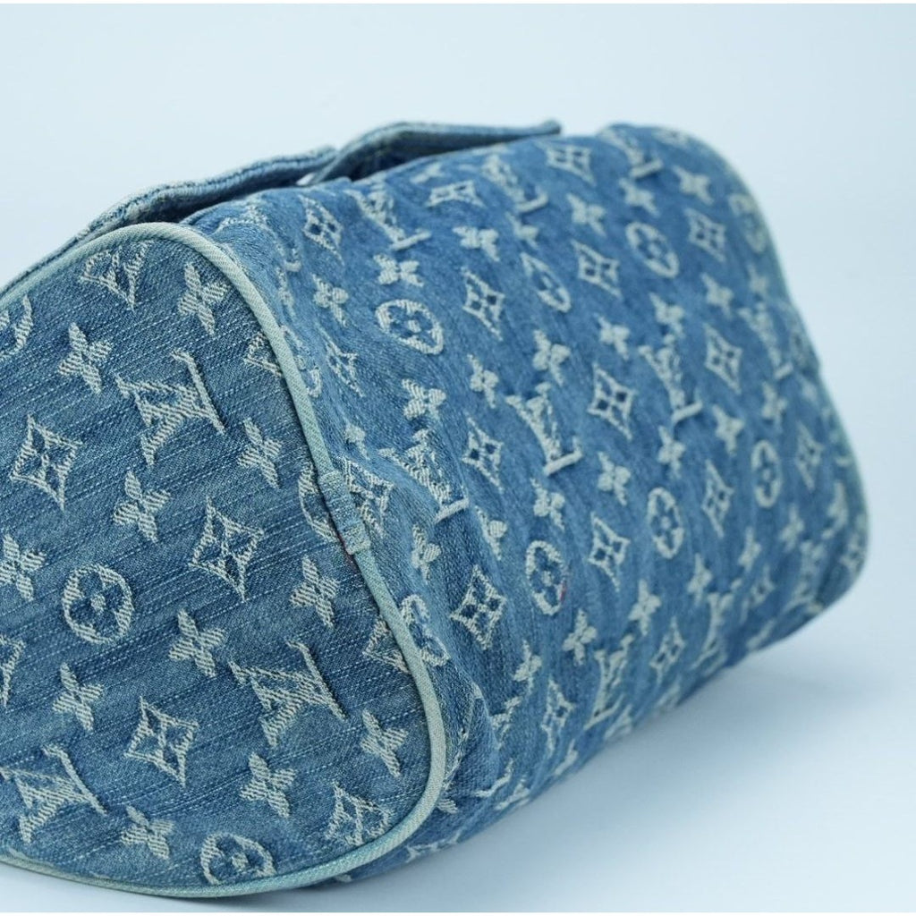 LOUIS VUITTON ネオスピーディ ブルー M95019モノグラムデニム