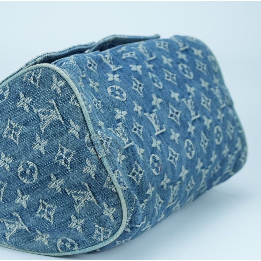 LOUIS VUITTON ネオスピーディ ブルー M95019モノグラムデニム