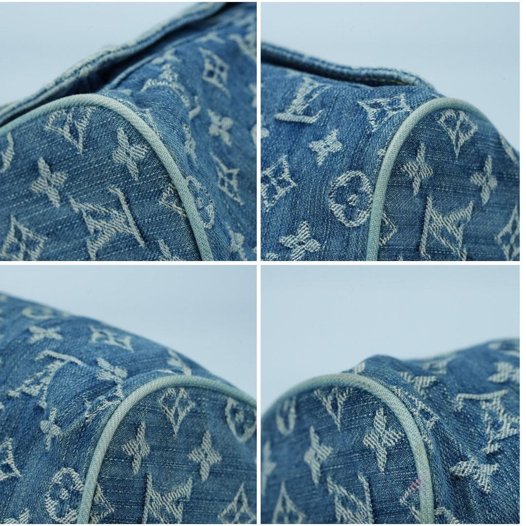 LOUIS VUITTON ネオスピーディ ブルー M95019モノグラムデニム