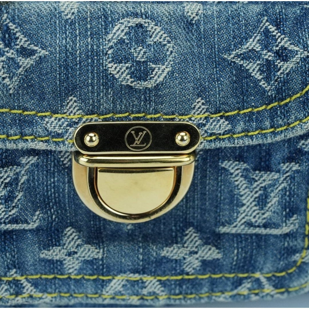 LOUIS VUITTON ネオスピーディ ブルー M95019モノグラムデニム