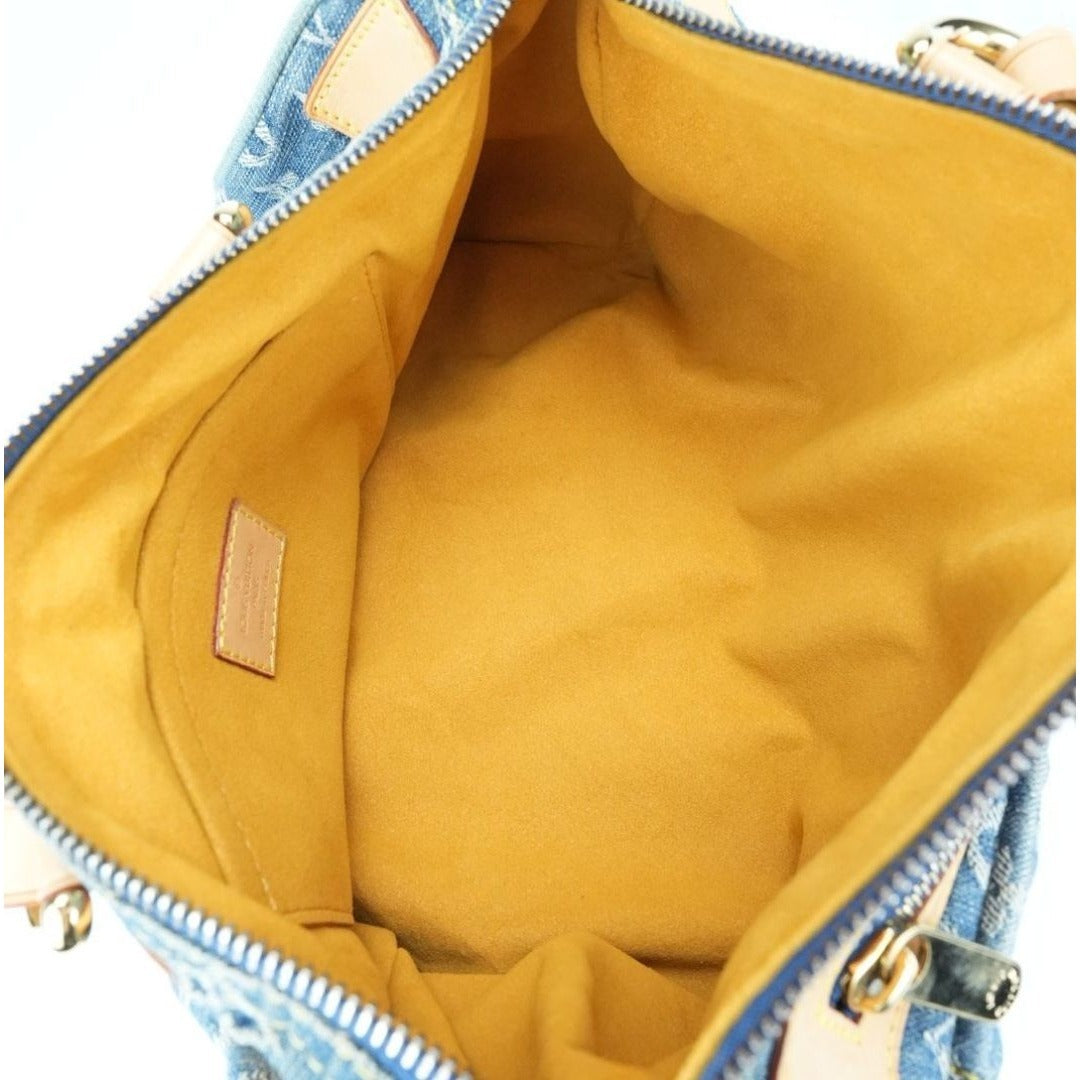 LOUIS VUITTON ネオスピーディ ブルー M95019モノグラムデニム
