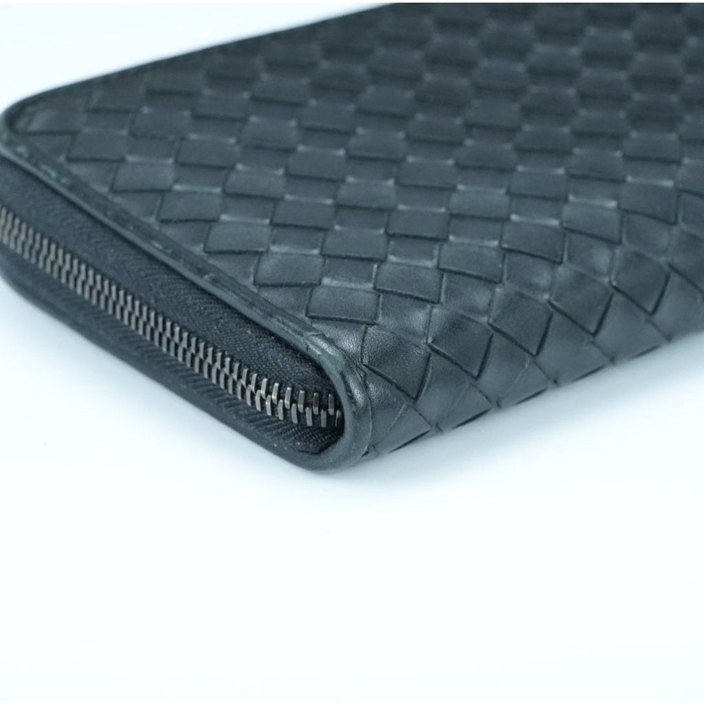 BOTTEGA VENETA ボッテガヴェネタ イントレチャート 長財布 黒 箱