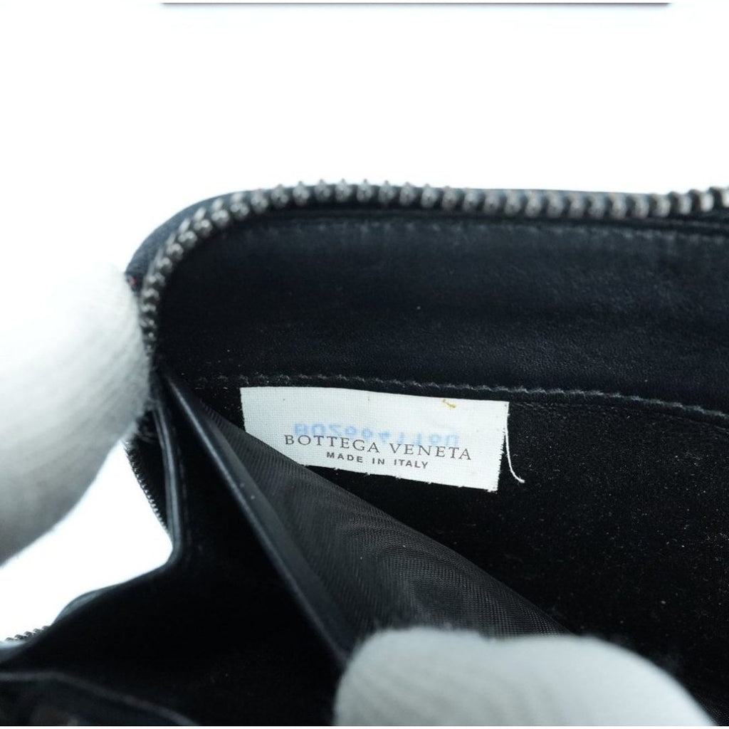 BOTTEGA VENETA ボッテガヴェネタ イントレチャート 長財布 黒 箱
