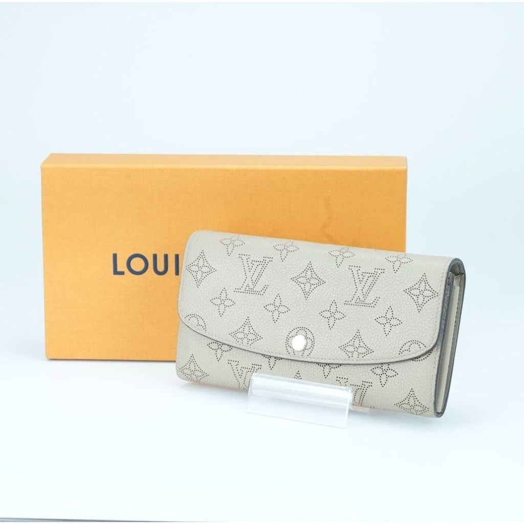 LOUIS VUITTON マヒナ ポルトフォイユ・イリス M60144ベージュ