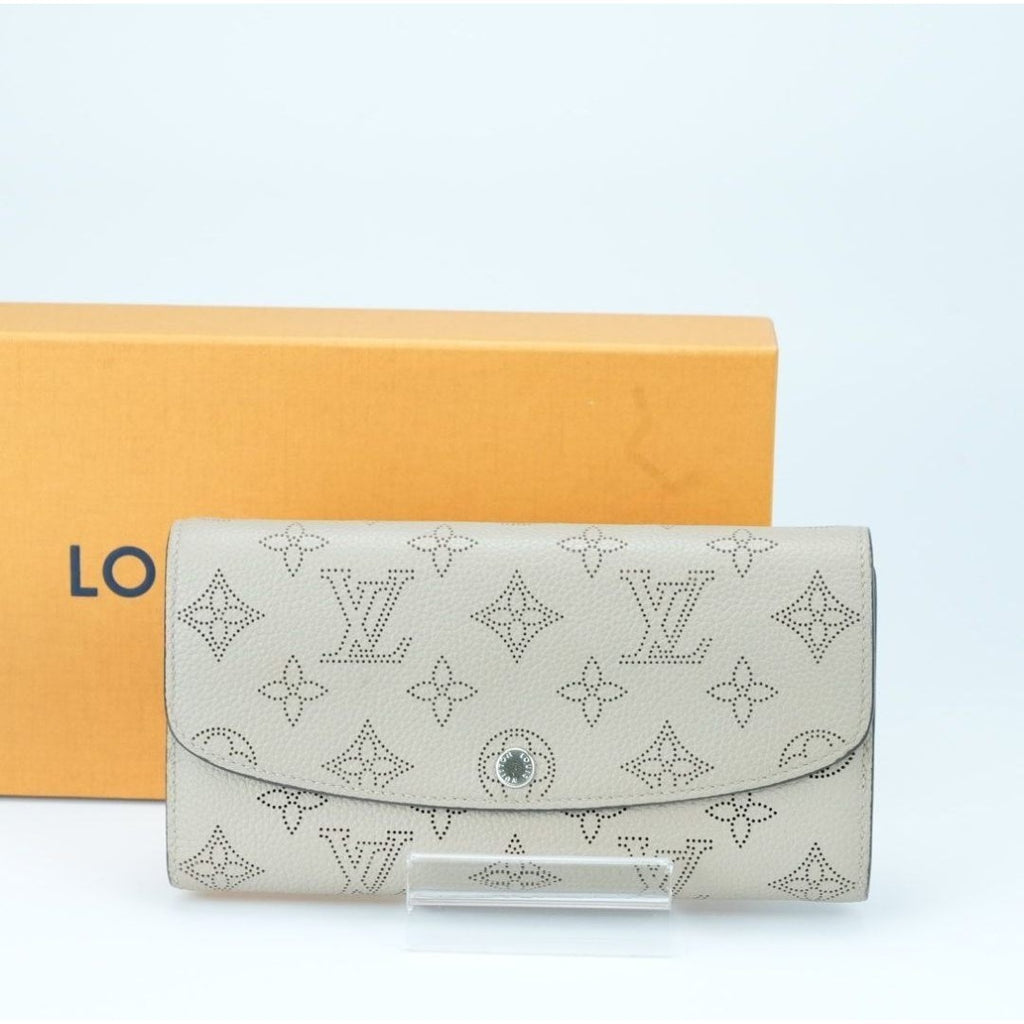 LOUIS VUITTON マヒナ ポルトフォイユ・イリス M60144ベージュ