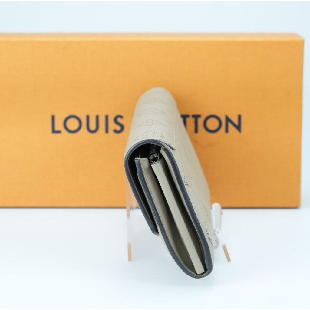 LOUIS VUITTON マヒナ ポルトフォイユ・イリス M60144ベージュ
