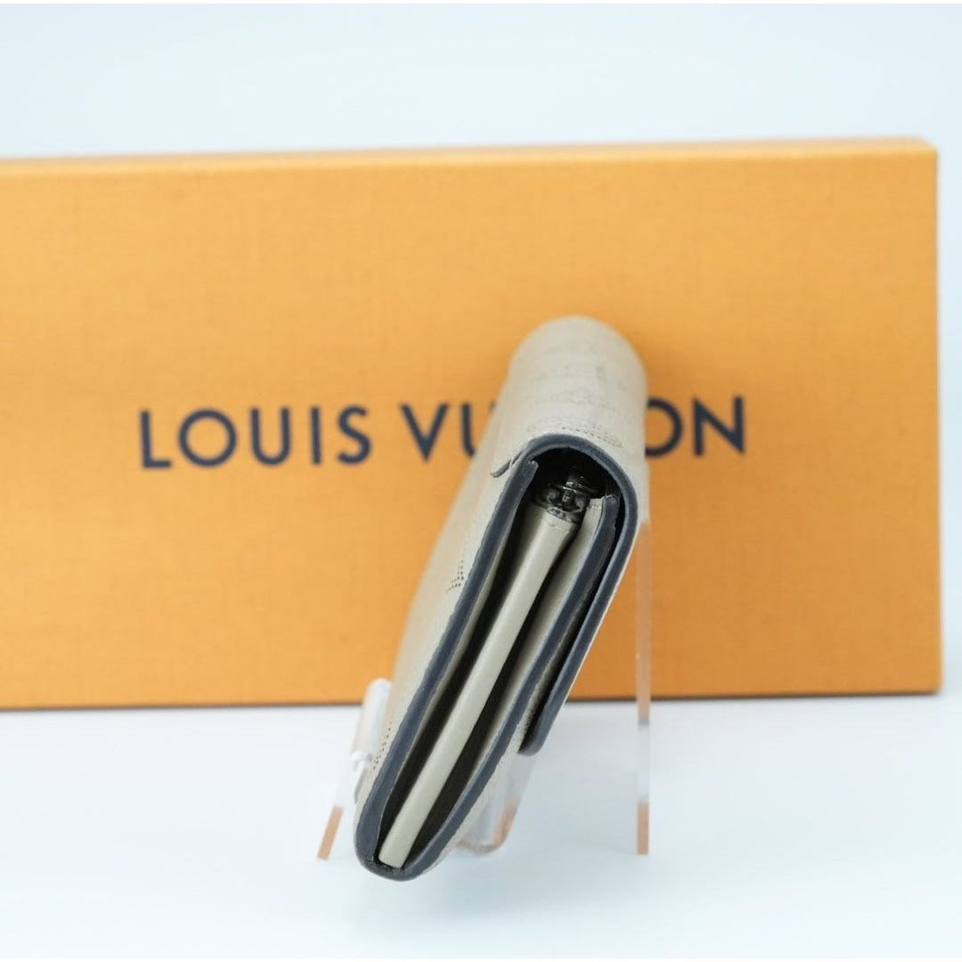 LOUIS VUITTON マヒナ ポルトフォイユ・イリス M60144ベージュ