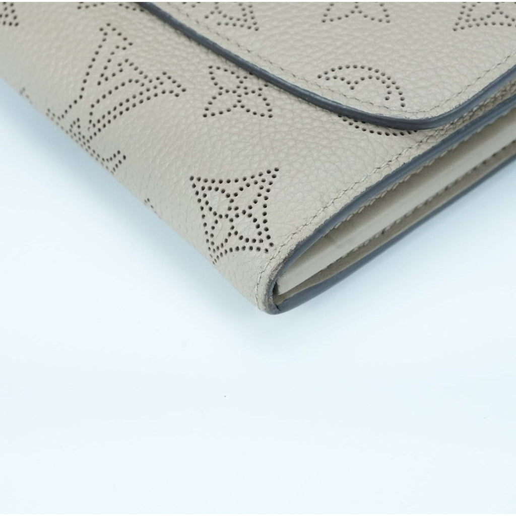 LOUIS VUITTON マヒナ ポルトフォイユ・イリス M60144ベージュ