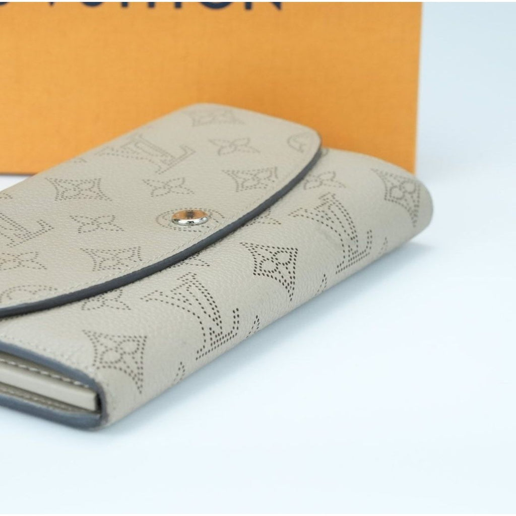 LOUIS VUITTON マヒナ ポルトフォイユ・イリス M60144ベージュ