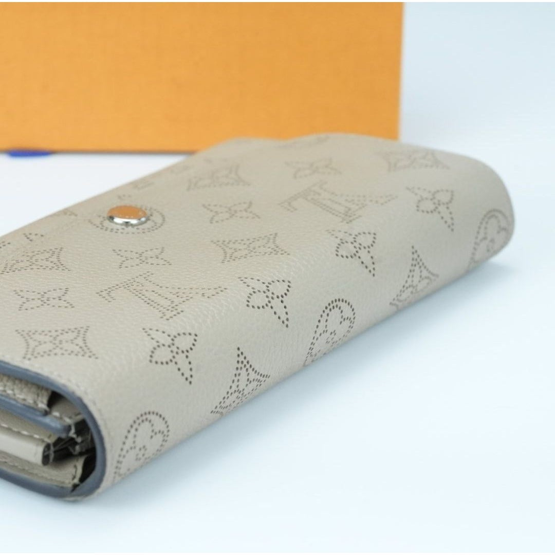 LOUIS VUITTON マヒナ ポルトフォイユ・イリス M60144ベージュ