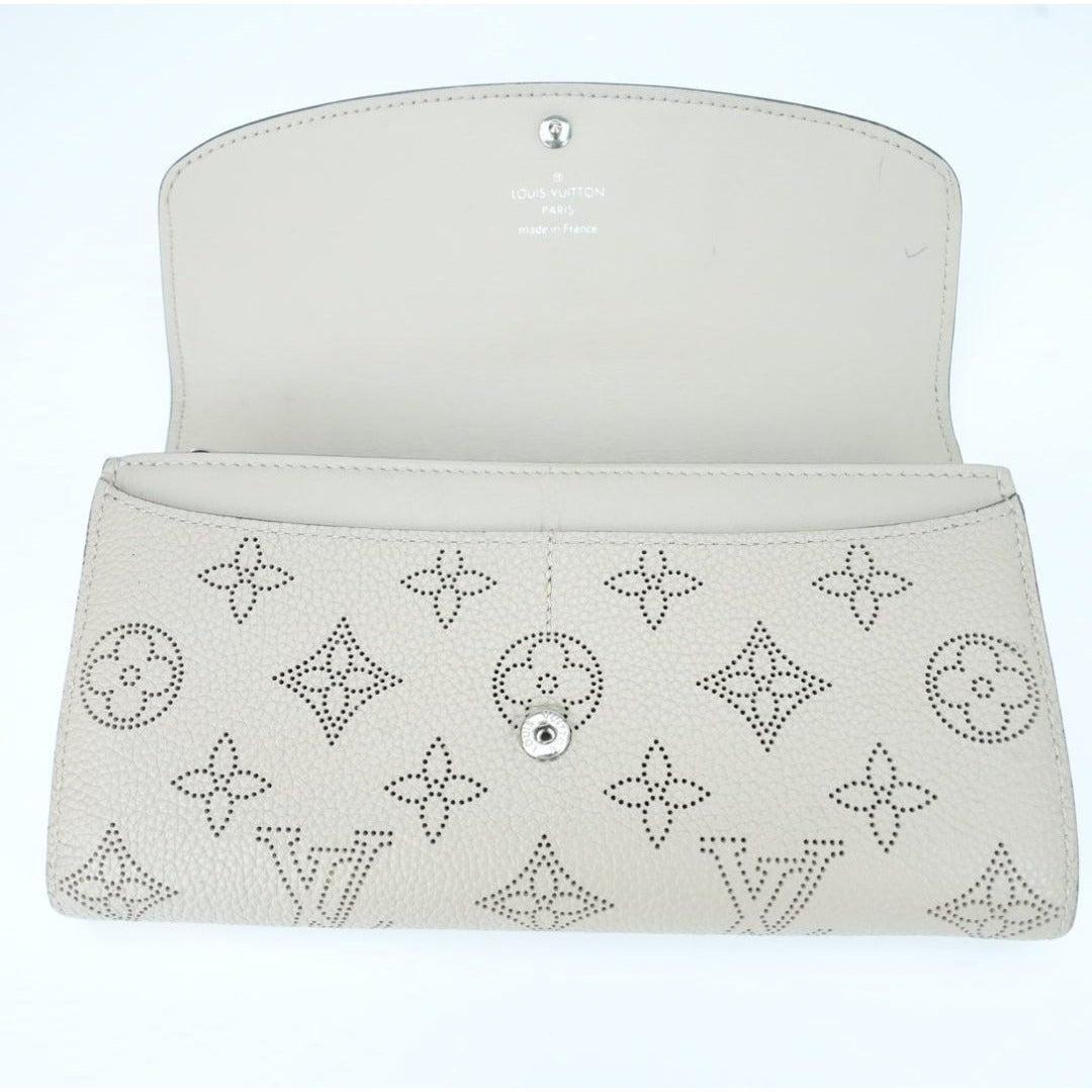 LOUIS VUITTON マヒナ ポルトフォイユ・イリス M60144ベージュ
