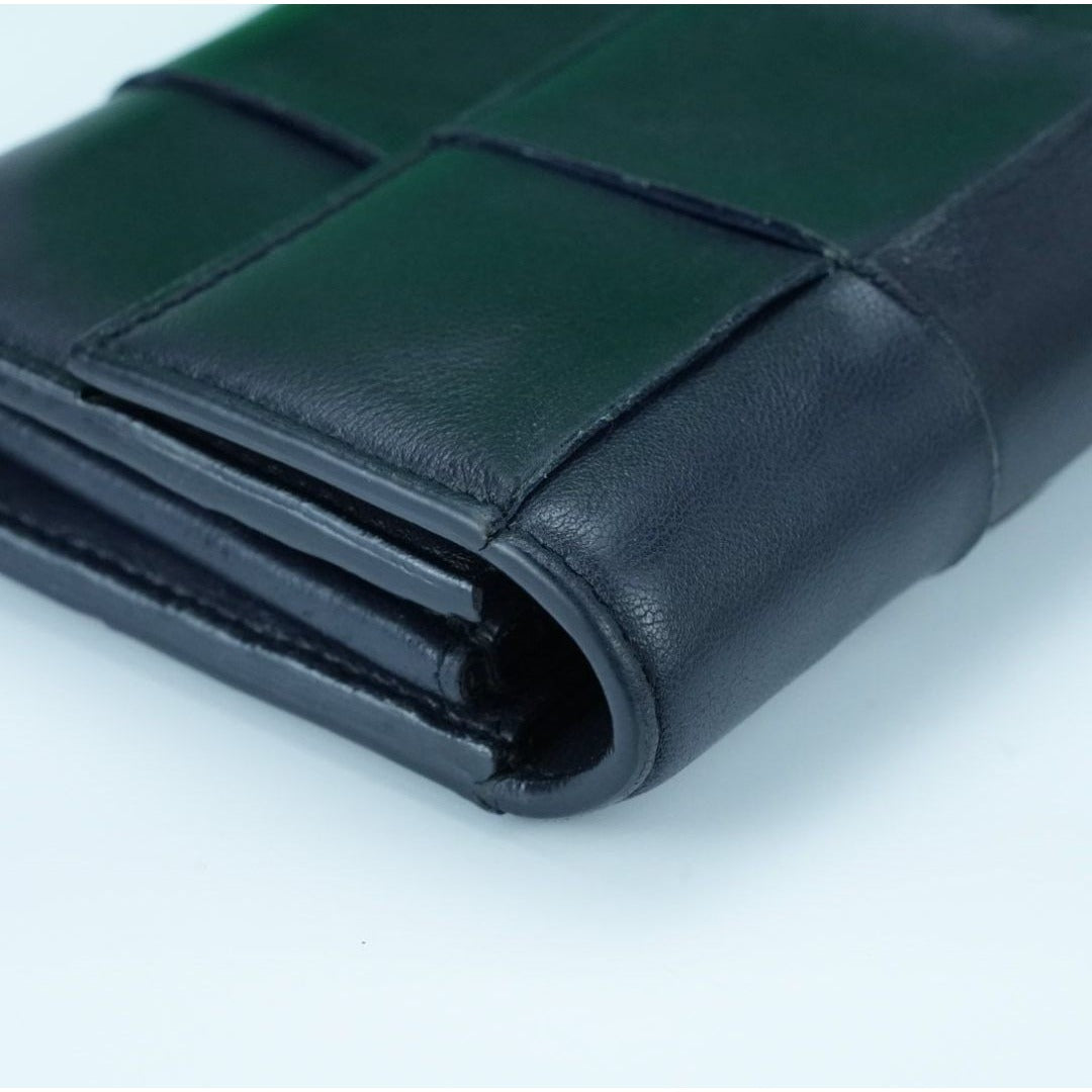 BOTTEGA VENETA カセット イントレチャート ネイビーICチップ内蔵