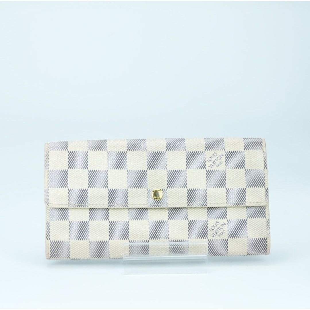 LOUIS VUITTON ダミエアズール ポルトフォイユサラ N61735