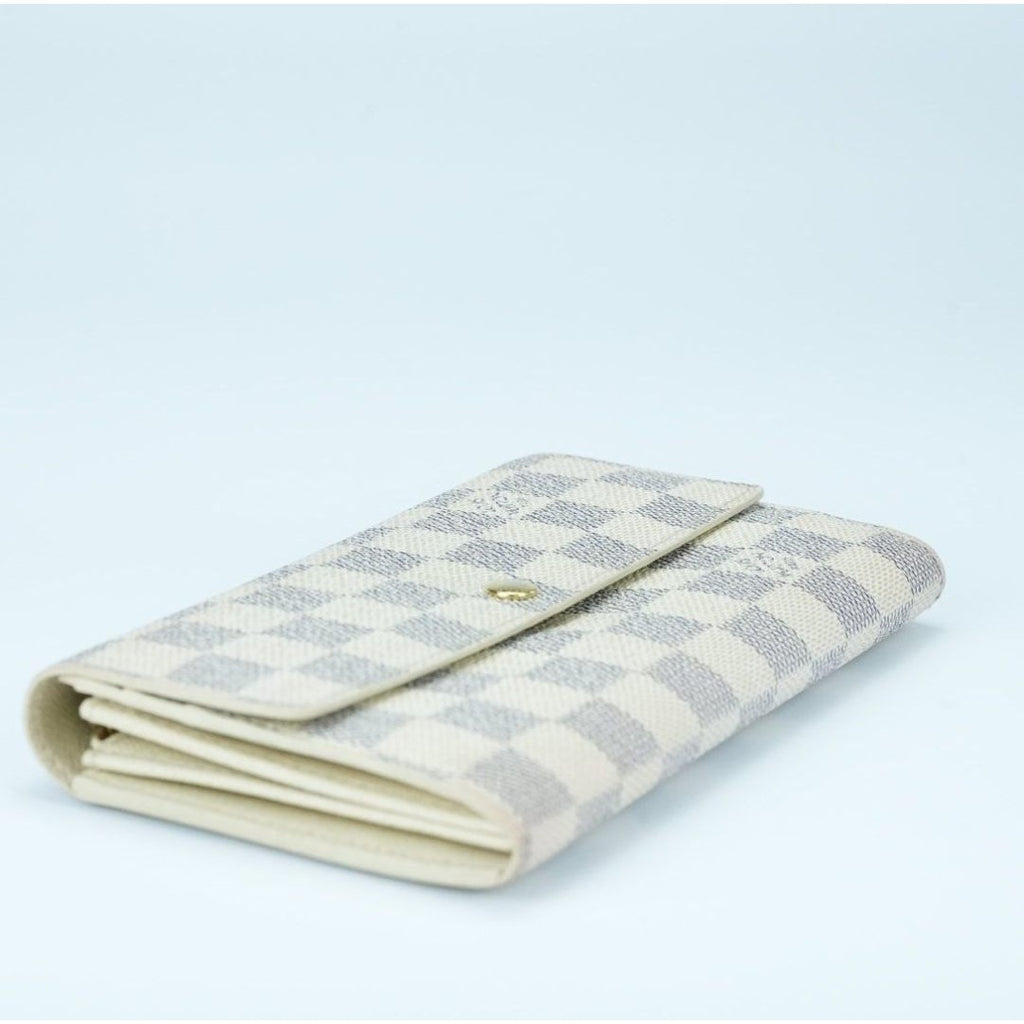 LOUIS VUITTON ダミエアズール ポルトフォイユサラ N61735