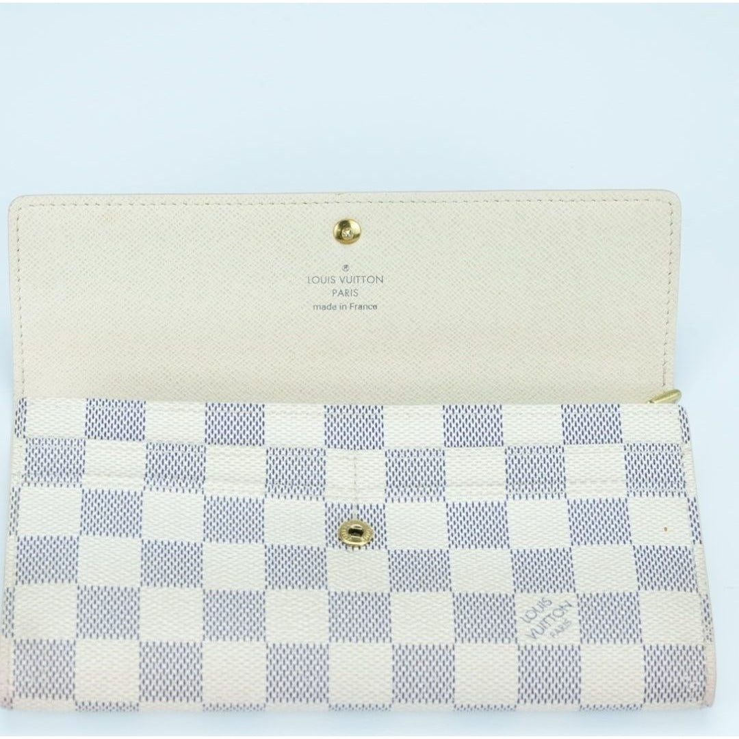 LOUIS VUITTON ダミエアズール ポルトフォイユサラ N61735
