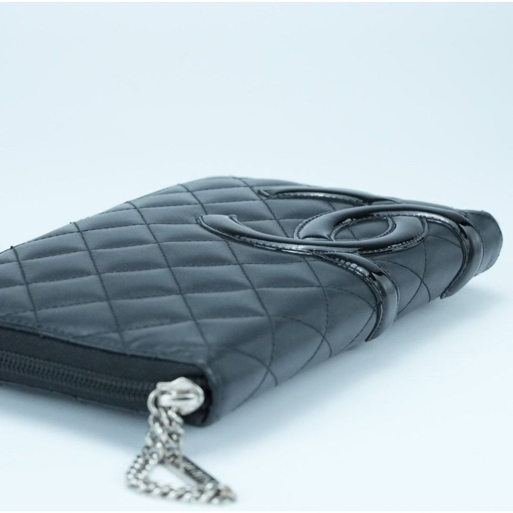 CHANEL シャネル カンボン 長財布 ブラック 箱 ギャランティーカード